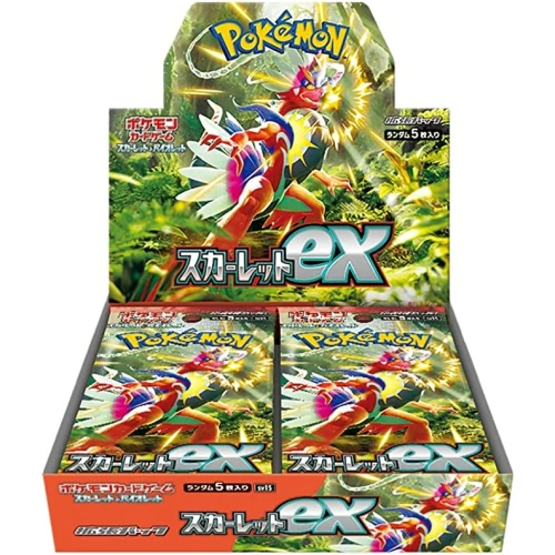SV1S Scarlet Ex booster box Japanese Pokemon Card