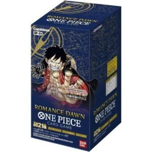 Alternative view of OP-01 ROMANCE DAWN booster box Japanese ONE PIECE CARD