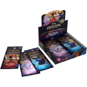 Alternative view of Disney Lorcana TCG Japanese Edition Booster THE FIRST CHAPTER : The Beginning of the Story Sealed Case(15 boxes) Japanese Trading Card