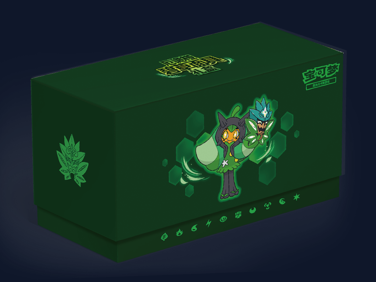 4x3.png Pokemon Ogerpon Teal Mask Simplified Chinese Gift Box - Image 1